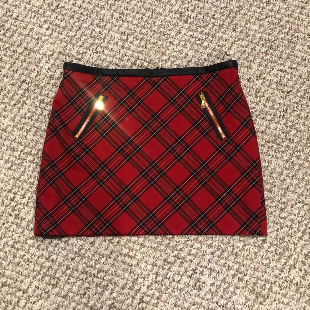 Plaid skirt